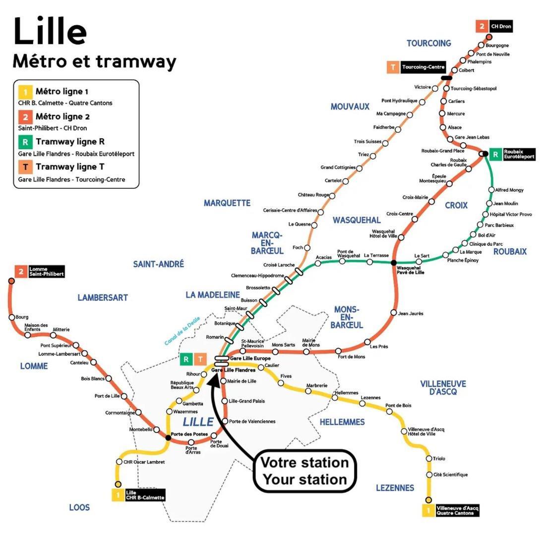 Lille Hypercentre Gares - Small Suite Екстер'єр фото